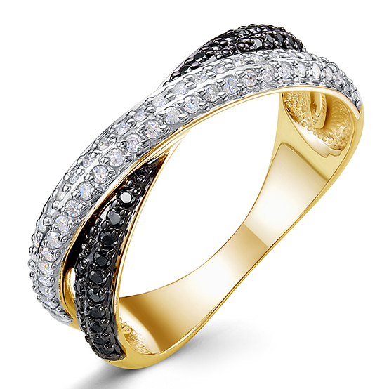 Кольцо, золото, бриллиант, БР112407л
